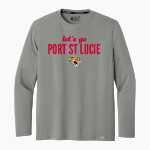 PORT ST LUCIE HIGH SCHOOL JAGUARS Carhartt Men's Force Sun Defender Long Sleeve T-Shirt Front Thumbnail