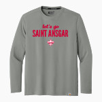 SAINT ANSGAR HIGH SCHOOL SAINTS <span class="pdp-name-mascot">SAINT ANSGAR SAINTS</span> Carhartt Men's Force Sun Defender Long Sleeve T-Shirt Front Thumbnail