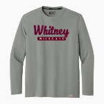 Whitney Wildcats Carhartt Men's Force Sun Defender Long Sleeve T-Shirt Front Thumbnail