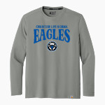 Christian Life School Eagles <span class="pdp-name-mascot">Christian Life School Eagles</span> Carhartt Men's Force Sun Defender Long Sleeve T-Shirt Front Thumbnail