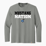 MacArthur Elementary Mustangs Carhartt Men's Force Sun Defender Long Sleeve T-Shirt Front Thumbnail