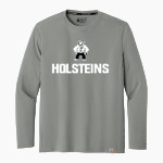 NEW SALEM ALMONT HIGH SCHOOL HOLSTEINS <span class="pdp-name-mascot">NEW SALEM ALMONT HOLSTEINS</span> Carhartt Men's Force Sun Defender Long Sleeve T-Shirt Front Thumbnail