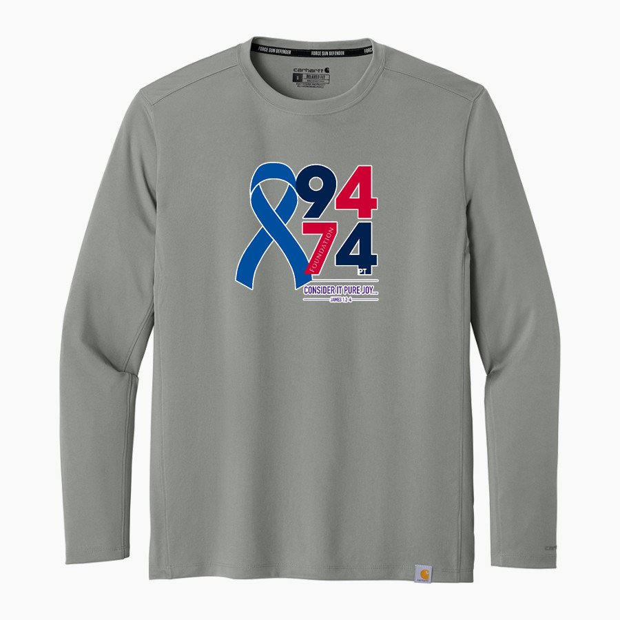 9474 Foundation 9474 Foundation <span class="pdp-name-mascot">9474 Foundation</span> Carhartt Men's Force Sun Defender Long Sleeve T-Shirt