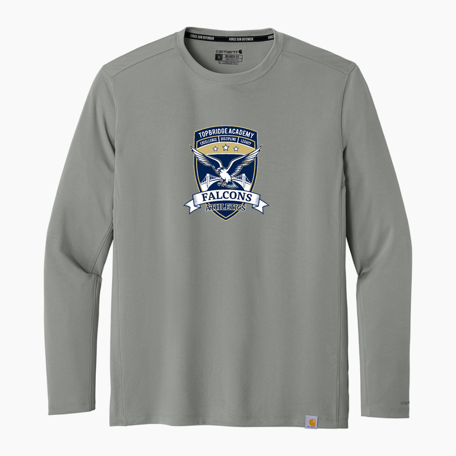 TopBridge Academy Falcons <span class="pdp-name-mascot">TopBridge Academy Falcons</span> Carhartt Men's Force Sun Defender Long Sleeve T-Shirt