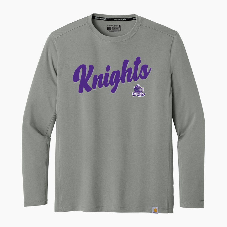 UPSON-LEE High School Knights <span class="pdp-name-mascot">Upson Lee Knights</span> Carhartt Men's Force Sun Defender Long Sleeve T-Shirt