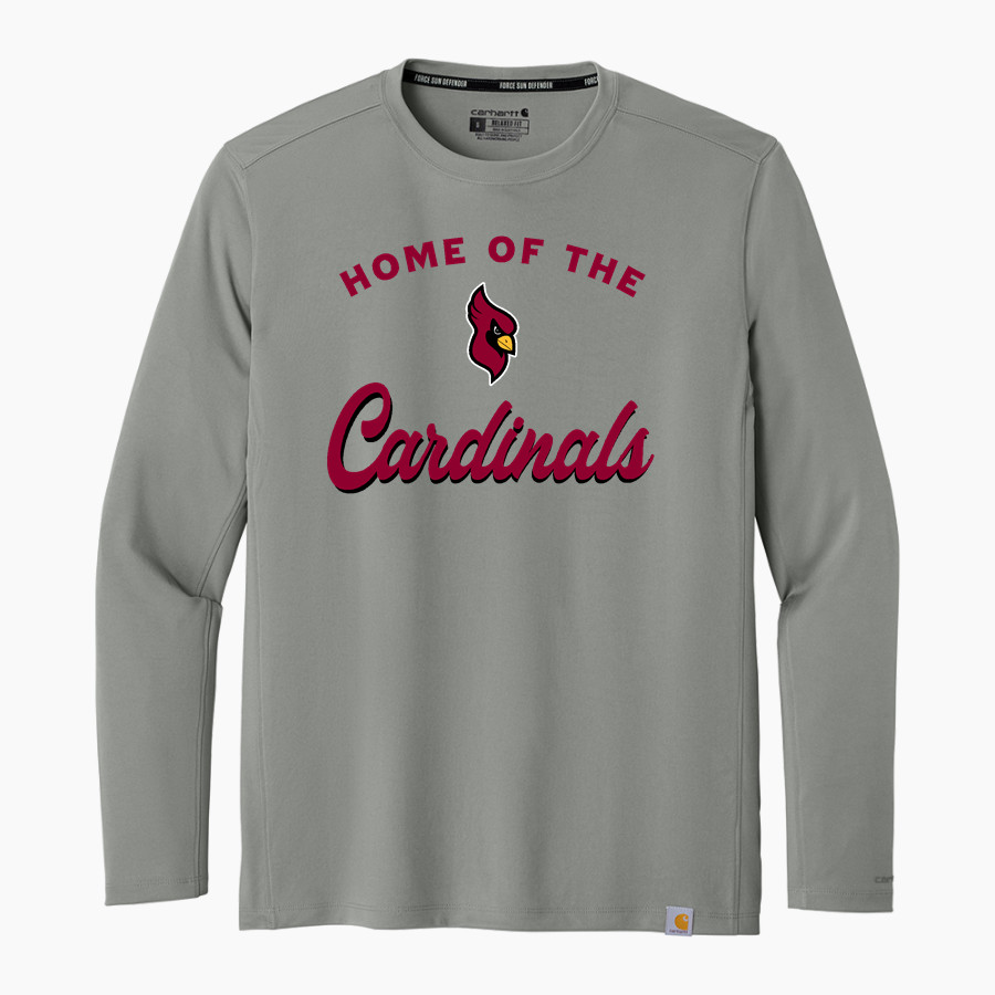 North Idaho Cardinals <span class="pdp-name-mascot">North Idaho College Cardinals</span> Carhartt Men's Force Sun Defender Long Sleeve T-Shirt
