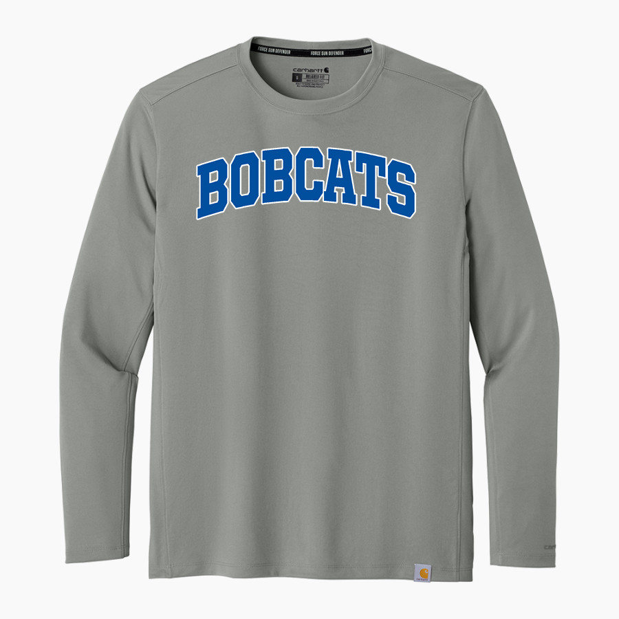 Blue Hill Bobcats <span class="pdp-name-mascot">Blue Hill Community School District Bobcats</span> Carhartt Men's Force Sun Defender Long Sleeve T-Shirt