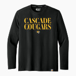CASCADE HIGH SCHOOL COUGARS <span class="pdp-name-mascot">CASCADE COUGARS</span> Carhartt Men's Force Sun Defender Long Sleeve T-Shirt Front Thumbnail