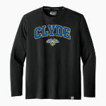 CLYDE HIGH SCHOOL FLIERS <span class="pdp-name-mascot">CLYDE FLIERS</span> Carhartt Men's Force Sun Defender Long Sleeve T-Shirt Front Thumbnail