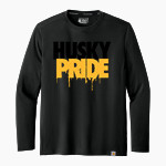 HIGHLAND HIGH SCHOOL HUSKIES Carhartt Men's Force Sun Defender Long Sleeve T-Shirt Front Thumbnail