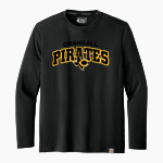 CRANDALL HIGH SCHOOL PIRATES <span class="pdp-name-mascot">CRANDALL PIRATES</span> Carhartt Men's Force Sun Defender Long Sleeve T-Shirt Front Thumbnail