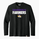 Farmersville Farmers <span class="pdp-name-mascot">Farmersville Farmers</span> Carhartt Men's Force Sun Defender Long Sleeve T-Shirt Front Thumbnail