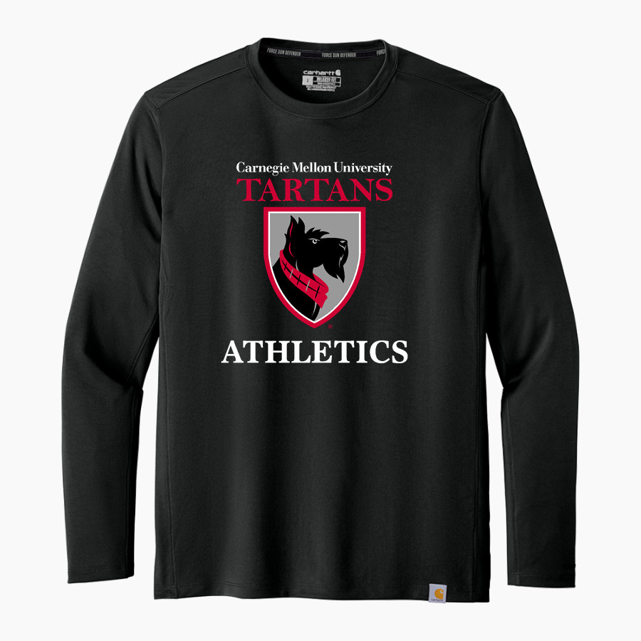 CARNEGIE MELLON UNIVERSITY TARTANS <span class="pdp-name-mascot">Carnegie Mellon Tartans</span> Carhartt Men's Force Sun Defender Long Sleeve T-Shirt