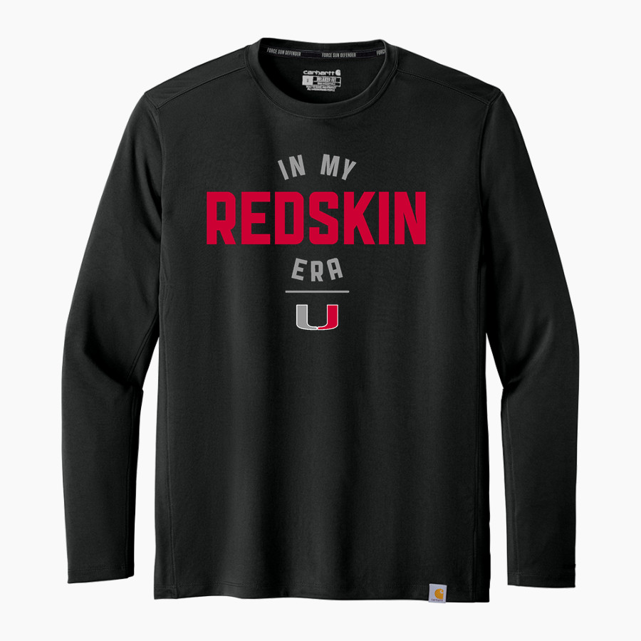 UTICA HIGH SCHOOL REDSKINS <span class="pdp-name-mascot">UTICA REDSKINS</span> Carhartt Men's Force Sun Defender Long Sleeve T-Shirt
