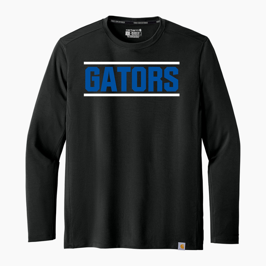 DICKINSON HIGH SCHOOL GATORS <span class="pdp-name-mascot">DICKINSON GATORS</span> Carhartt Men's Force Sun Defender Long Sleeve T-Shirt