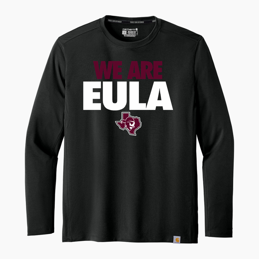 EULA HIGH SCHOOL PIRATES Carhartt Men's Force Sun Defender Long Sleeve T-Shirt
