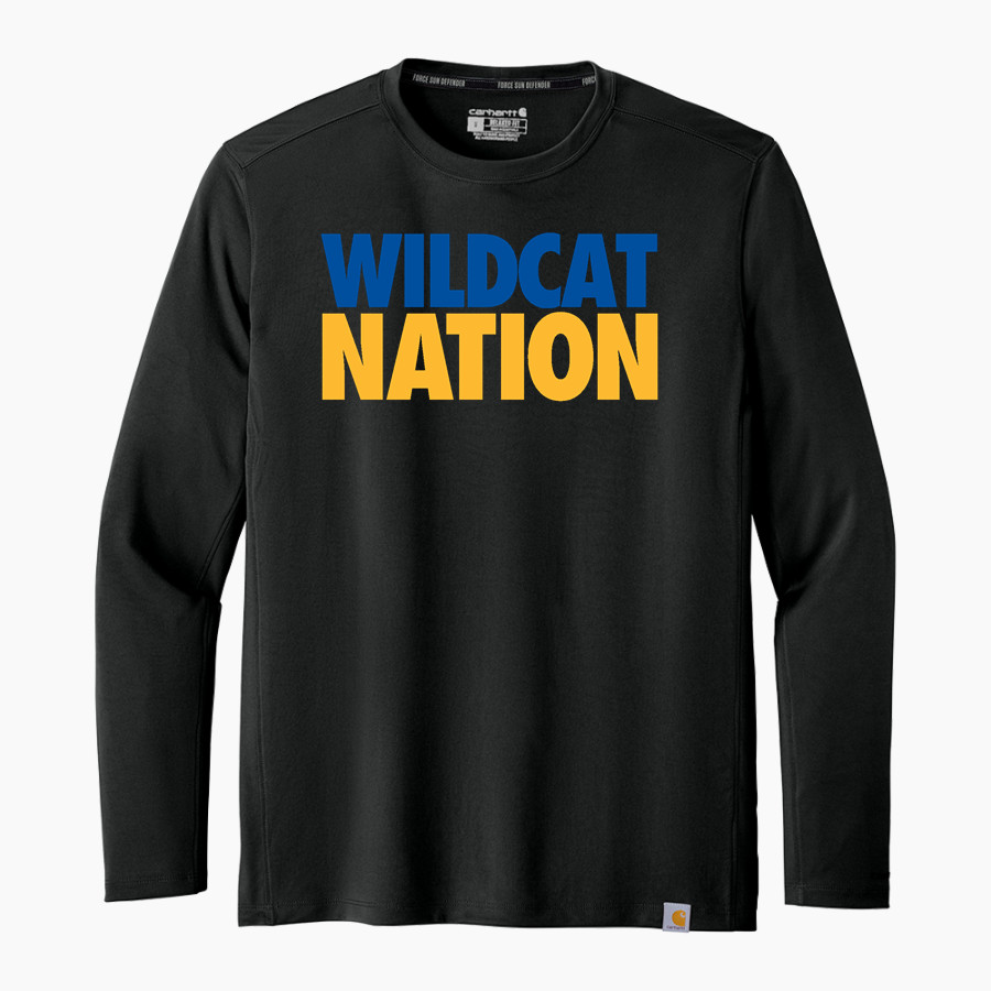 BIG SANDY HIGH SCHOOL WILDCATS <span class="pdp-name-mascot">BIG SANDY WILDCATS</span> Carhartt Men's Force Sun Defender Long Sleeve T-Shirt