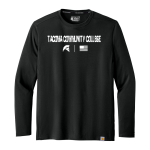 Tacoma Community College Titans <span class="pdp-name-mascot">Tacoma Community College Titans</span> Carhartt Men's Force Sun Defender Long Sleeve T-Shirt Front Thumbnail