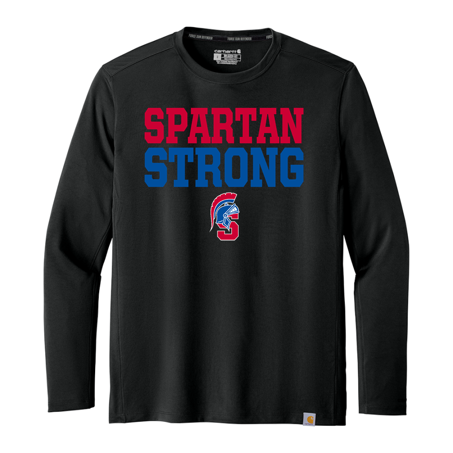 SOUTHWESTERN HIGH SCHOOL SPARTANS <span class="pdp-name-mascot">SOUTHWESTERN SPARTANS</span> Carhartt Men's Force Sun Defender Long Sleeve T-Shirt