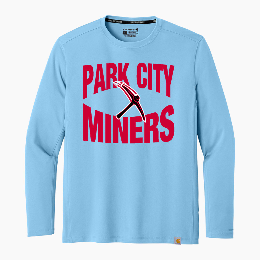 Park City Miners <span class="pdp-name-mascot">PARK CITY MINERS</span> Carhartt Men's Force Sun Defender Long Sleeve T-Shirt