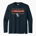 Mark Twain Dual Language Academy Lobos Carhartt Men's Force Sun Defender Long Sleeve T-Shirt Front Thumbnail