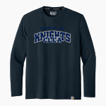 Crown of Life Knights <span class="pdp-name-mascot">Crown of Life Christian Academy Knights</span> Carhartt Men's Force Sun Defender Long Sleeve T-Shirt Front Thumbnail