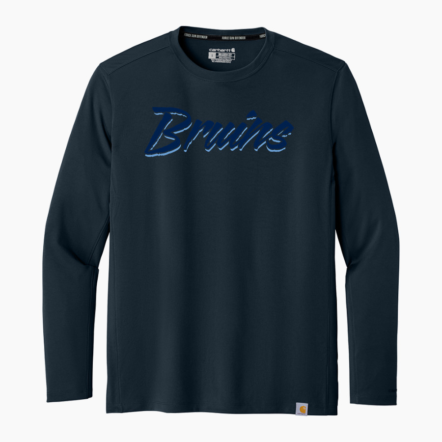 BARTLESVILLE HIGH SCHOOL BRUINS <span class="pdp-name-mascot">BARTLESVILLE BRUINS</span> Carhartt Men's Force Sun Defender Long Sleeve T-Shirt