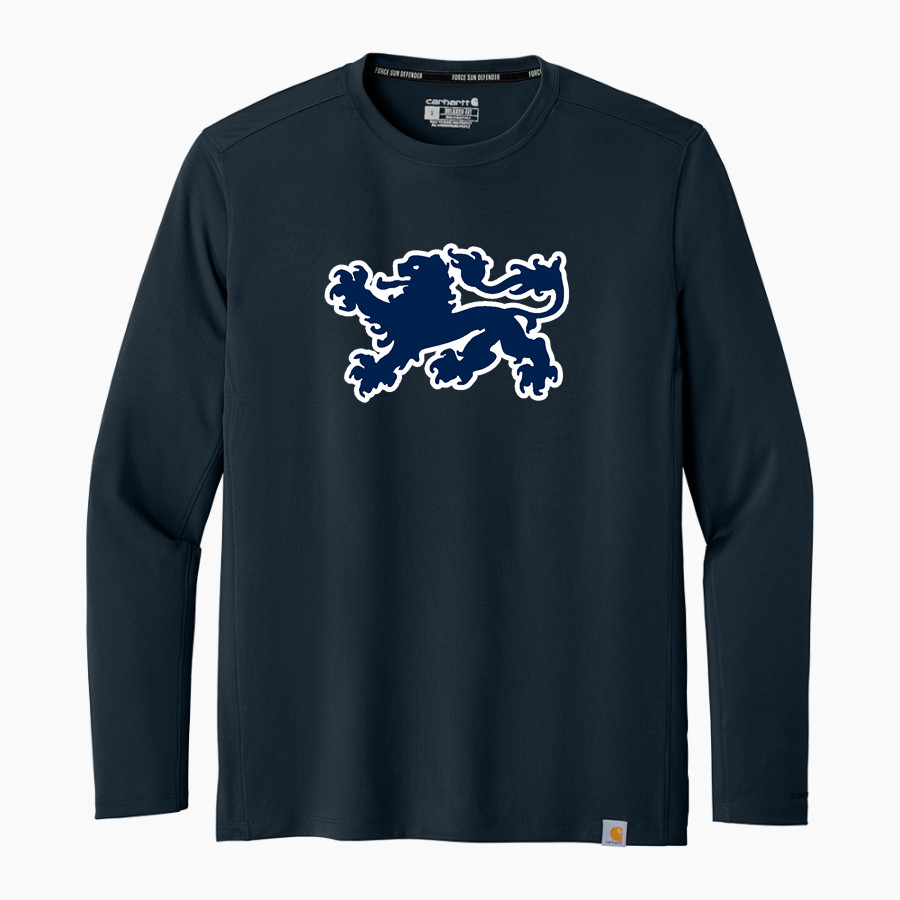 DWIGHT SCHOOL LIONS ONLINE STORE Carhartt Men's Force Sun Defender Long Sleeve T-Shirt