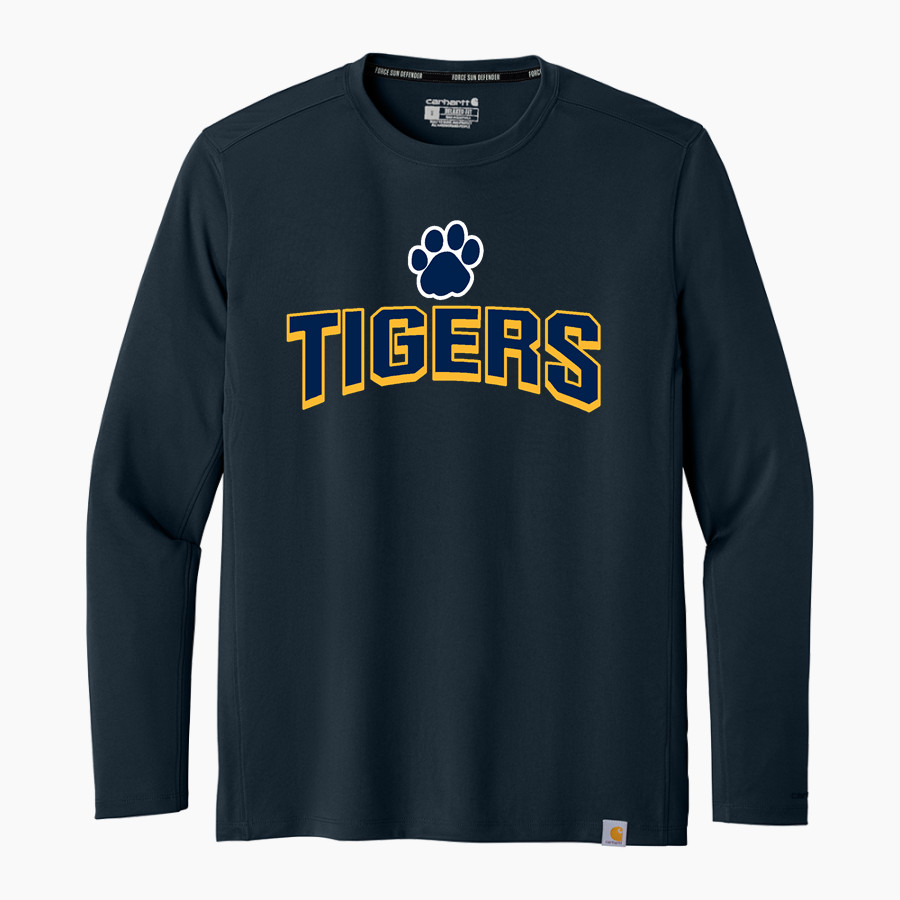 St. Paul of The Cross Tigers Carhartt Men's Force Sun Defender Long Sleeve T-Shirt