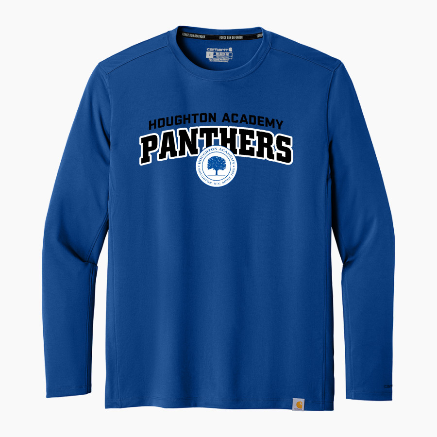 Houghton Academy Panthers <span class="pdp-name-mascot">Houghton Academy Panthers</span> Carhartt Men's Force Sun Defender Long Sleeve T-Shirt