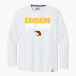 EDISON HIGH SCHOOL VIKINGS Carhartt Men's Force Sun Defender Long Sleeve T-Shirt Front Thumbnail
