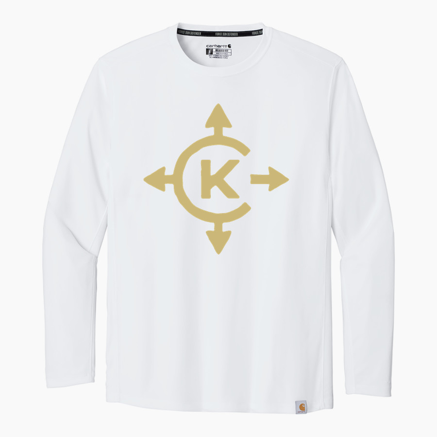 Camp Kawaga Sideline Store <span class="pdp-name-mascot">Camp Kawaga</span> Carhartt Men's Force Sun Defender Long Sleeve T-Shirt