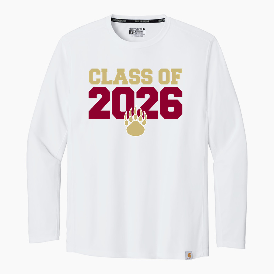 MISSION HILLS HIGH SCHOOL GRIZZLIES <span class="pdp-name-mascot">MISSION HILLS GRIZZLIES</span> Carhartt Men's Force Sun Defender Long Sleeve T-Shirt