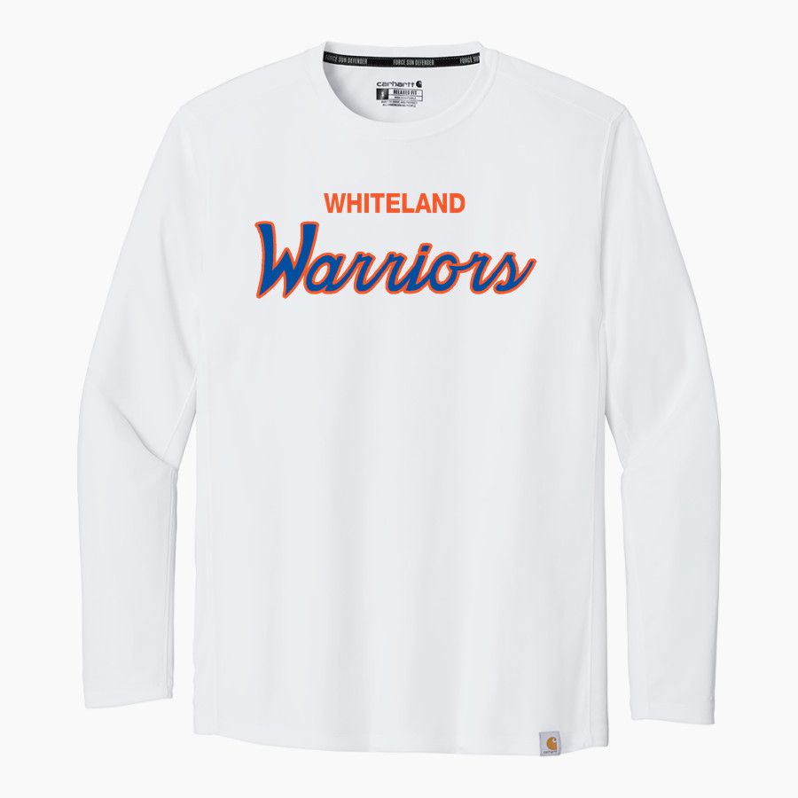 Whiteland Warriors <span class="pdp-name-mascot">Whiteland Warriors</span> Carhartt Men's Force Sun Defender Long Sleeve T-Shirt