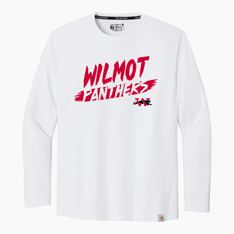 WILMOT UNION HIGH SCHOOL PANTHERS <span class="pdp-name-mascot">WILMOT PANTHERS</span> Carhartt Men's Force Sun Defender Long Sleeve T-Shirt