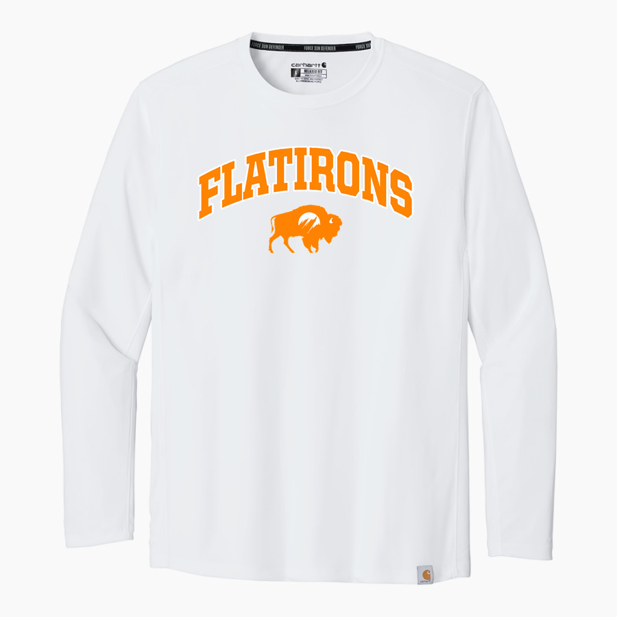 Flatirons Bison <span class="pdp-name-mascot">Flatirons Bison</span> Carhartt Men's Force Sun Defender Long Sleeve T-Shirt
