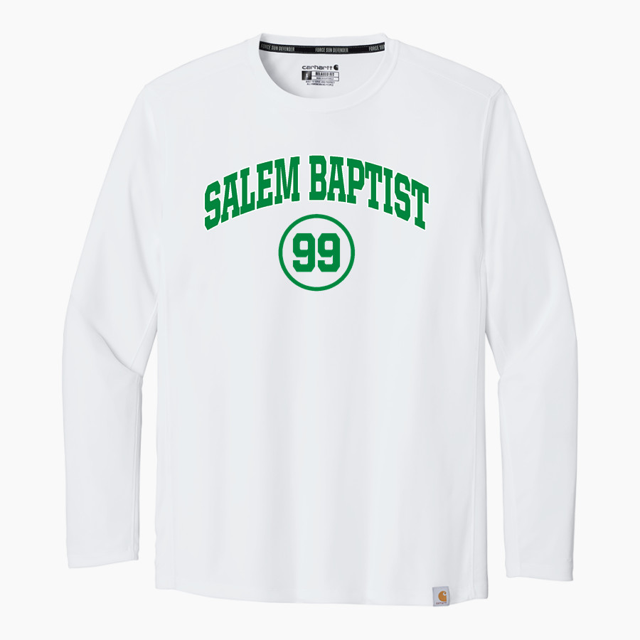 Salem Baptist Vikings Carhartt Men's Force Sun Defender Long Sleeve T-Shirt