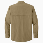 Wingate University Bulldogs Carhartt Men's Force Sun Defender Long Sleeve Shirt Back Thumbnail