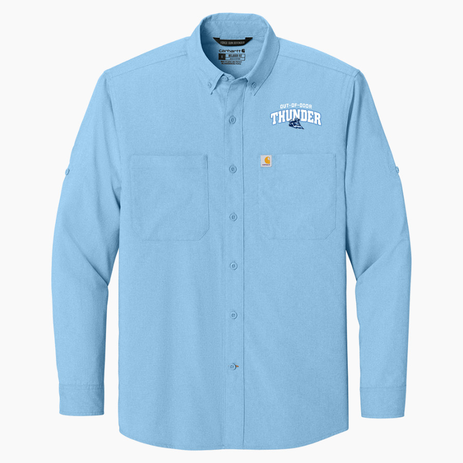 Out-of-Door Thunder Carhartt Men's Force Sun Defender Long Sleeve Shirt