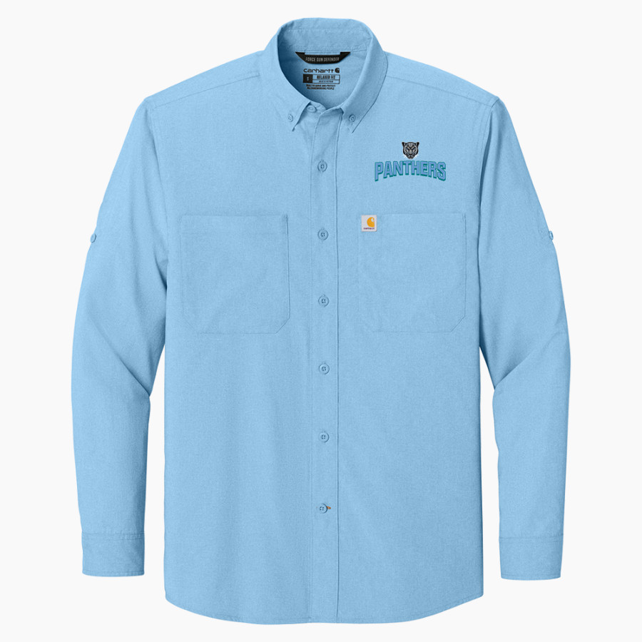 Pearson Panthers <span class="pdp-name-mascot">Pearson School Panthers</span> Carhartt Men's Force Sun Defender Long Sleeve Shirt
