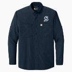 SPRINGFIELD TOWNSHIP HIGH SCHOOL SPARTANS <span class="pdp-name-mascot">SPRINGFIELD TOWNSHIP SPARTANS</span> Carhartt Men's Force Sun Defender Long Sleeve Shirt Front Thumbnail