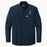 DWIGHT SCHOOL LIONS ONLINE STORE Carhartt Men's Force Sun Defender Long Sleeve Shirt Front Thumbnail