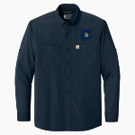 Elm Creek Buffaloes <span class="pdp-name-mascot">Elm Creek Buffaloes</span> Carhartt Men's Force Sun Defender Long Sleeve Shirt Front Thumbnail