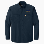 FREDERICK HIGH SCHOOL GOLDEN EAGLES <span class="pdp-name-mascot">FREDERICK GOLDEN EAGLES</span> Carhartt Men's Force Sun Defender Long Sleeve Shirt Front Thumbnail