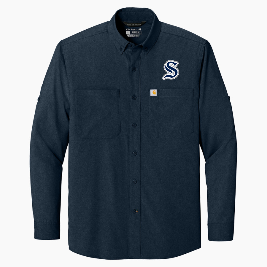 SPRINGFIELD TOWNSHIP HIGH SCHOOL SPARTANS <span class="pdp-name-mascot">SPRINGFIELD TOWNSHIP SPARTANS</span> Carhartt Men's Force Sun Defender Long Sleeve Shirt