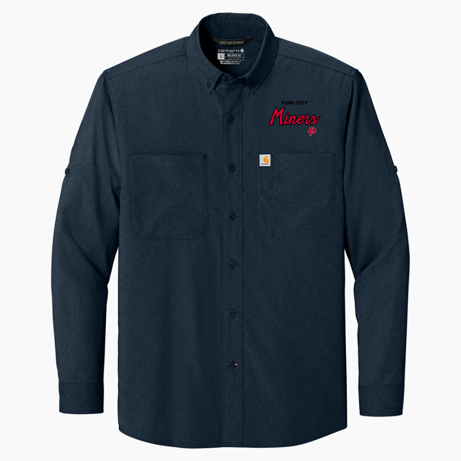 Park City Miners <span class="pdp-name-mascot">PARK CITY MINERS</span> Carhartt Men's Force Sun Defender Long Sleeve Shirt