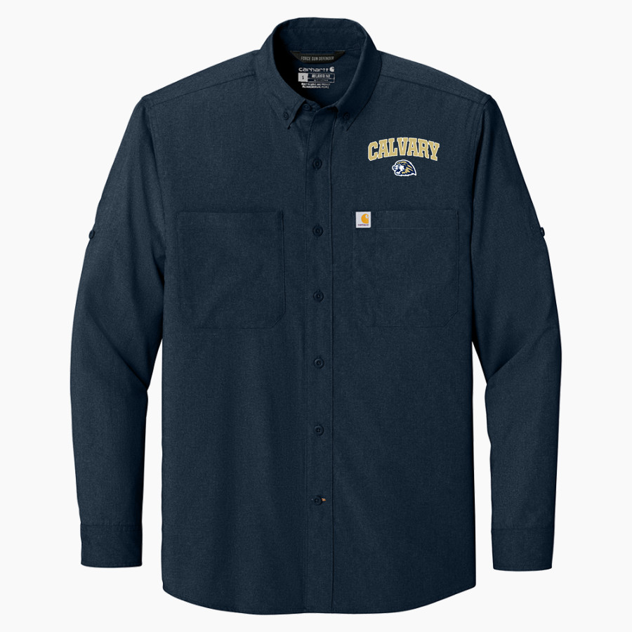 Calvary Lions <span class="pdp-name-mascot">Calvary Lions</span> Carhartt Men's Force Sun Defender Long Sleeve Shirt