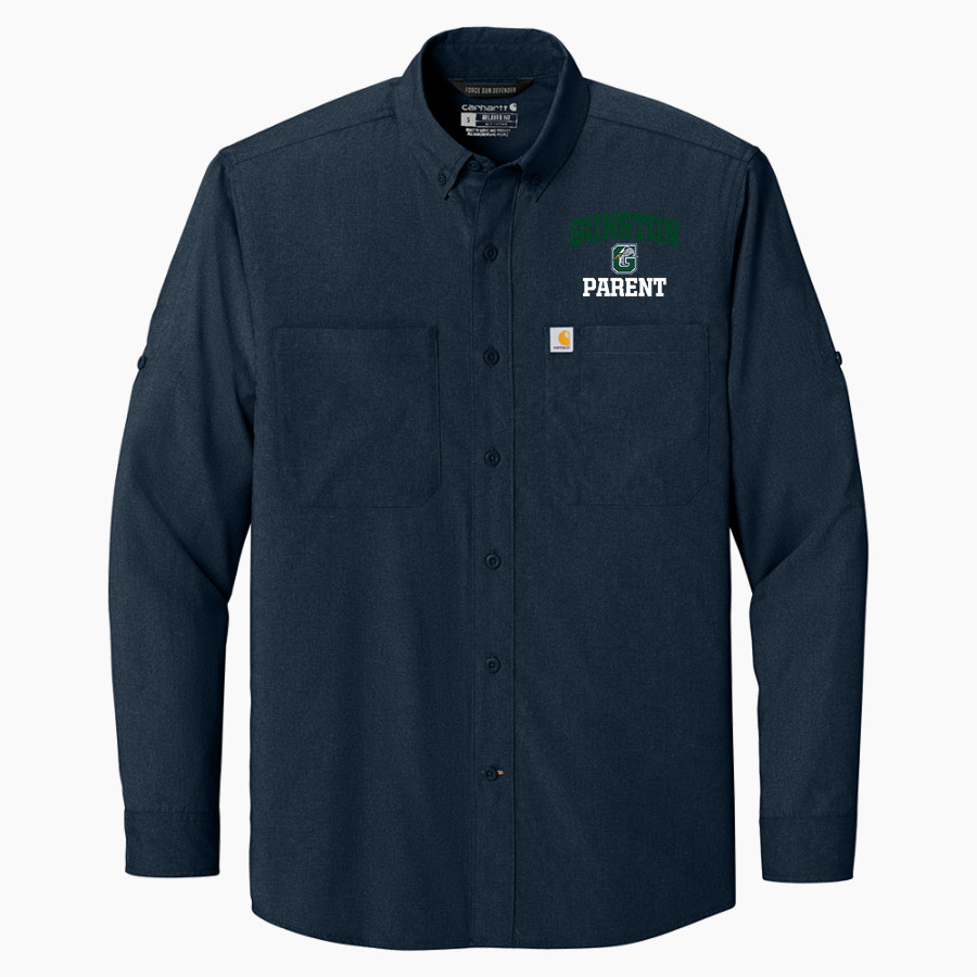 Gunston Herons <span class="pdp-name-mascot">Gunston Herons</span> Carhartt Men's Force Sun Defender Long Sleeve Shirt