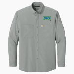 GRACE ABBOTT Gators <span class="pdp-name-mascot">GRACE ABBOTT ELEMENTARY SCHOOL Alligators</span> Carhartt Men's Force Sun Defender Long Sleeve Shirt Front Thumbnail
