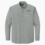 Minnesota State University Mankato <span class="pdp-name-mascot">Minnesota State Mavericks</span> Carhartt Men's Force Sun Defender Long Sleeve Shirt Front Thumbnail